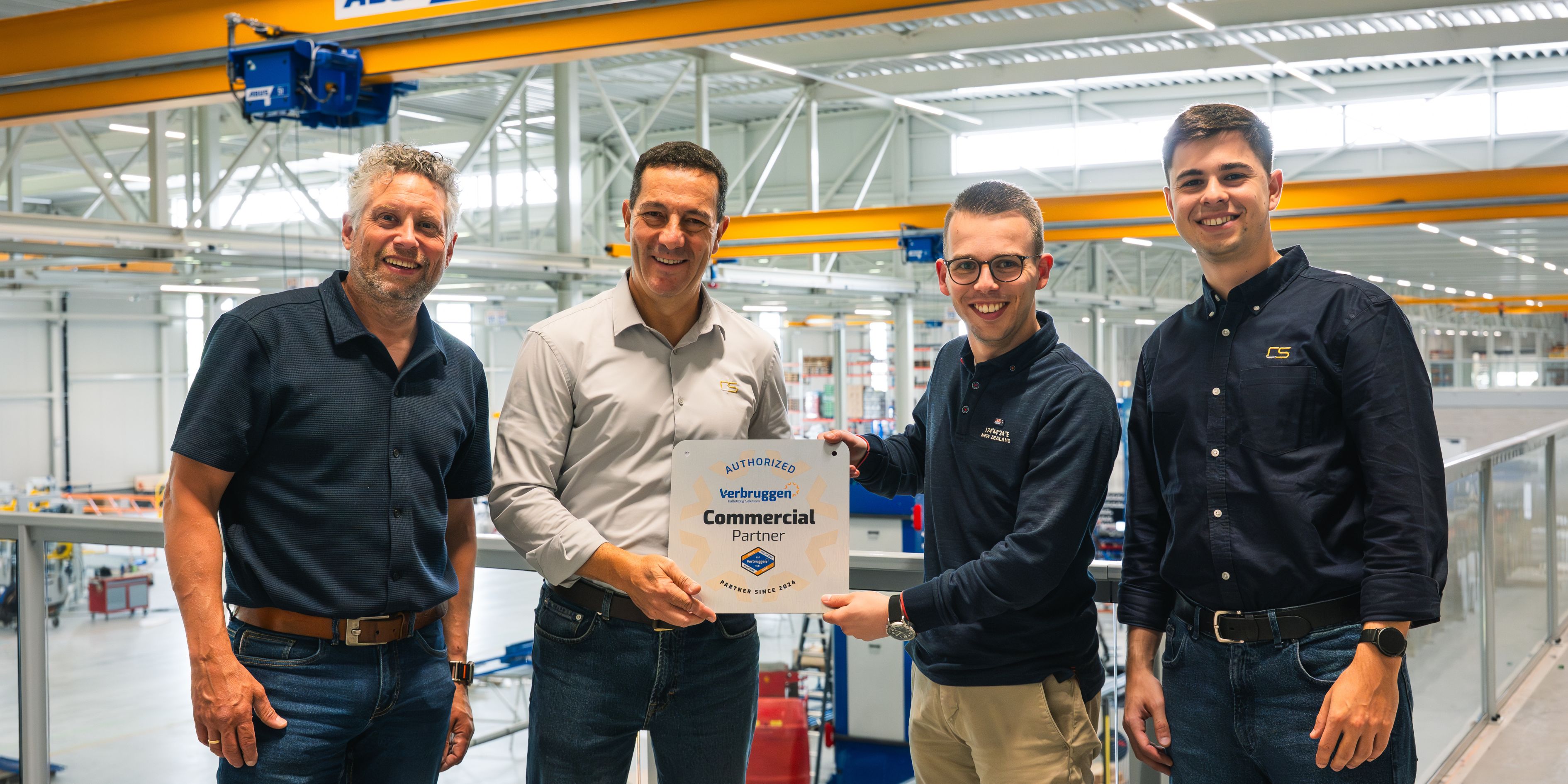 A Clivio Solutions foi reconhecida como Authorized Verbruggen Commercial Partner